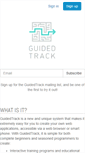 Mobile Screenshot of guidedtrack.com